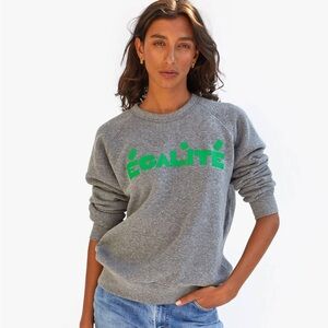 Clare V Égalité sweatshirt XS